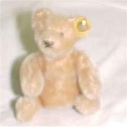 Miniature Blond Steiff  3 in. tall Wired