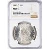 Image 1 : 1883-O $1 Morgan Silver Dollar Coin NGC MS64