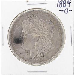 1884-O Filled O Mint Mark $1 Morgan Silver Dollar Coin