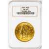 Image 1 : 1904 $20 Liberty Head Double Eagle Gold Coin NGC MS61