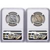 Image 2 : Lot of 1941-1942 Walking Liberty Half Dollar Coins NGC MS62