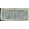 Image 2 : 1864 $50 Confederate States of America Note