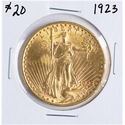 1923 $20 St. Gaudens Double Eagle Gold Coin