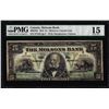 Image 1 : 1912 $5 Canada Montreal The Molsons Bank Note PMG Choice Fine 15