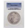 Image 1 : 1885-O $1 Morgan Silver Dollar Coin PCGS MS64+