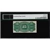 Image 2 : March 3, 1863 25 Cents 4th Issue Fractional Currency Note PMG Ch. Uncirculated 6