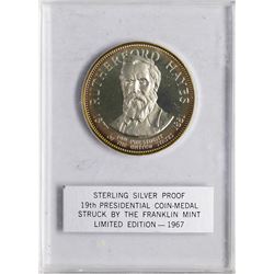 1967 Limited Edition Sterling Silver Proof Presidential Medal