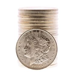 Roll of (20) Brilliant Uncirculated 1921 Morgan Silver Dollar Coins
