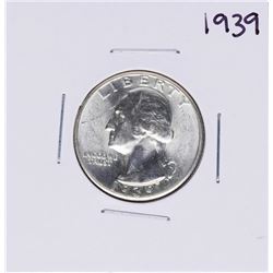 1939 Washington Quarter Coin