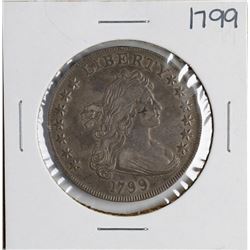 1799 $1 Flowing Hair Silver Dollar Coin