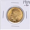 Image 1 : 1914-D $10 Indian Head Eagle Gold Coin