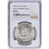 Image 1 : 1891-CC $1 Morgan Silver Dollar Coin VAM-3 Spitting Eagle NGC MS62