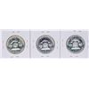 Image 2 : Lot of (3) 1960 Proof Franklin Half Dollar Coins