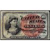 Image 1 : March 3, 1863 10 Cents Fourth Issue Fractional Currency Note