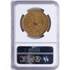 Image 2 : 1852 $20 Liberty Head Double Eagle Gold Coin NGC AU50