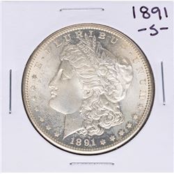 1891-S $1 Morgan Silver Dollar Coin