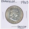 Image 1 : 1963 Proof Franklin Half Dollar Coin