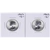 Image 1 : Lot of 1947-D & 1947-S Washington Quarter Coins