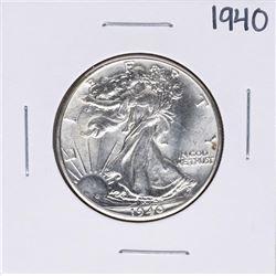 1940 Walking Liberty Half Dollar Coin