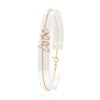 Image 1 : 14KT Rose Gold "Love" 0.30 ctw Diamond Bracelet