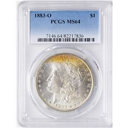 1883-O $1 Morgan Silver Dollar Coin PCGS MS64