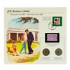 Image 2 : Group of (3) Kennedy Half Dollar Coin & Stamp Commemorative Sets