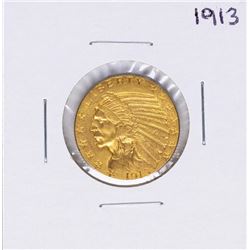 1913 $5 Indian Head Half Eagle Gold Coin
