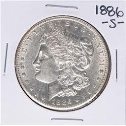 1886-S $1 Morgan Silver Dollar Coin