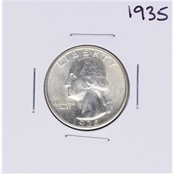 1935 Washington Quarter Coin