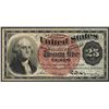 Image 1 : March 3, 1863 Twenty Five Cents Fourth Issue Fractional Currency Note