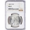 Image 1 : 1884-O $1 Morgan Silver Dollar Coin NGC MS63