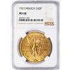 Image 1 : 1923 Mexico 50 Pesos Gold Coin NGC MS62