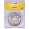 Image 1 : 1894 $1 Morgan Silver Dollar Coin ANACS AU58