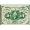 Image 1 : July 17, 1862 10 Cents First Issue Fractional Currency Note