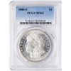 Image 1 : 1880-S $1 Morgan Silver Dollar Coin PCGS MS63