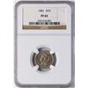 Image 1 : 1881 Proof Three Cent Nickel Coin NGC PF65