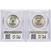 Image 2 : Lot of 1953-S & 1954-S Franklin Half Dollar Coins PCGS MS64