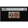 Image 1 : March 3, 1863 10 Cents 4th Issue Fractional Currency Note PMG Choice Uncirculate