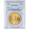 Image 1 : 1924 $20 St. Gaudens Double Eagle Gold Coin PCGS MS64