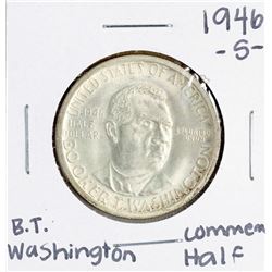 1946-S Booker T. Washington Commemorative Half Dollar Coin