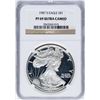 Image 1 : 1987-S $1 Proof American Silver Eagle Coin NGC PF69 Ultra Cameo
