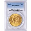 Image 1 : 1903 $20 Liberty Head Double Eagle Gold Coin PCGS MS62