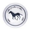 Image 1 : 2002 Australia $1 Lunar Series Year of the Horse Silver Coin