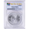 Image 1 : 2018 South Africa Krugerrand Silver Coin PCGS MS70 First Issue