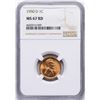 Image 1 : 1950-D Lincoln Wheat Cent Coin NGC MS67RD