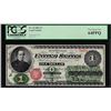 Image 1 : 1862 $1 Legal Tender Note Fr.16 PCGS Very Choice New 64PPQ