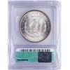 Image 2 : 1890-CC $1 Morgan Silver Dollar Coin ICG MS64