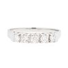 Image 1 : 14KT White Gold 0.35 ctw Diamond Ring