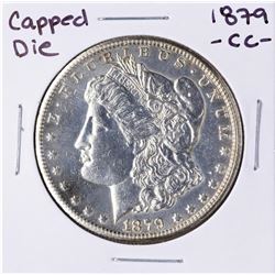 1879-CC Capped Die $1 Morgan Silver Dollar Coin