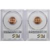 Image 2 : Lot of (2) 1960-D Small Date Lincoln Wheat Cent Coins PCGS MS66RD